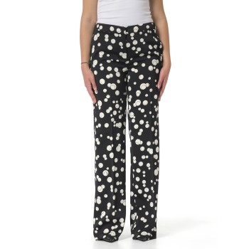 Pantaloni in satin stampato Marella Art.365