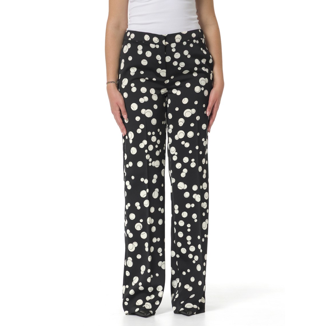 Pantaloni in satin stampato Marella Art.365