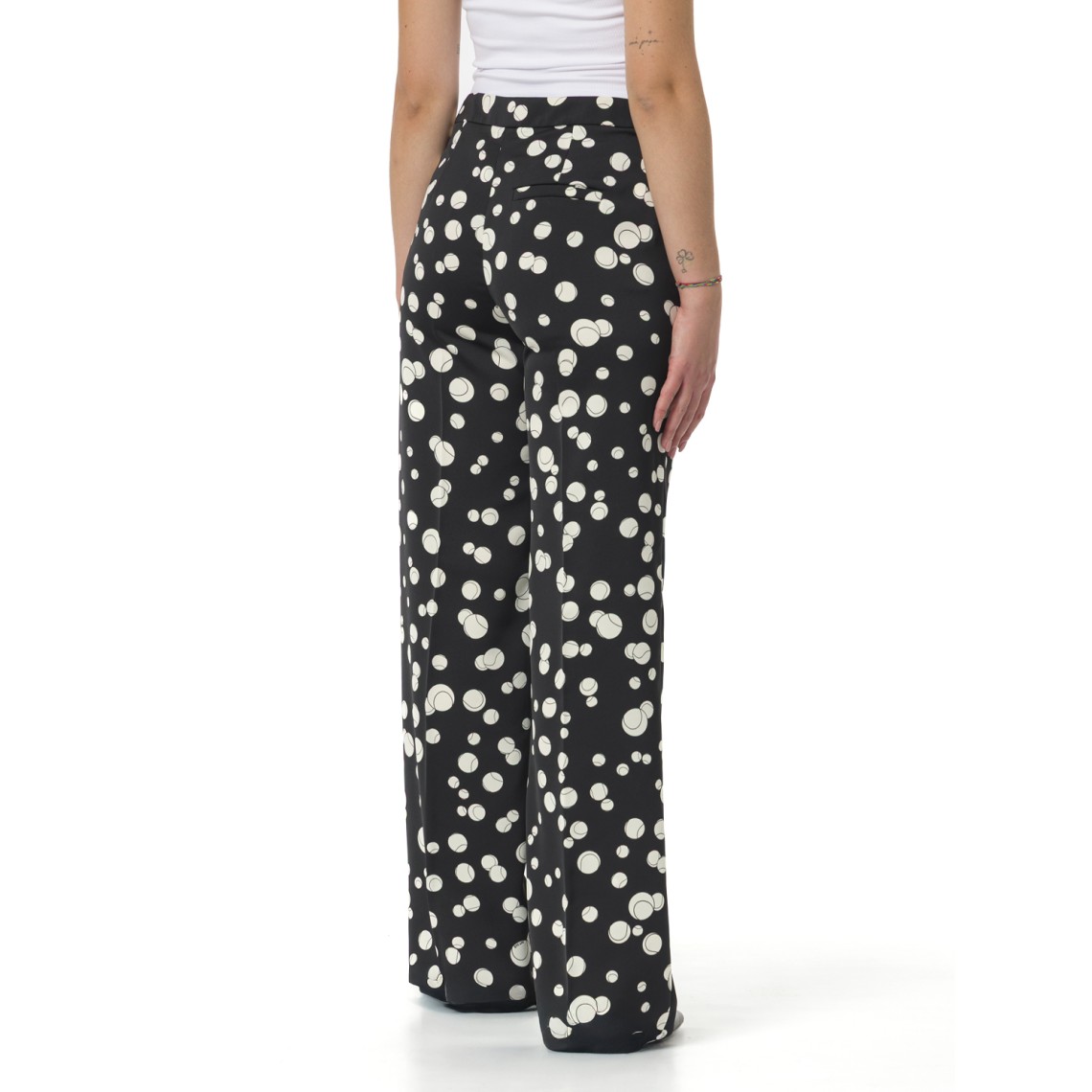 Pantaloni in satin stampato Marella Art.365