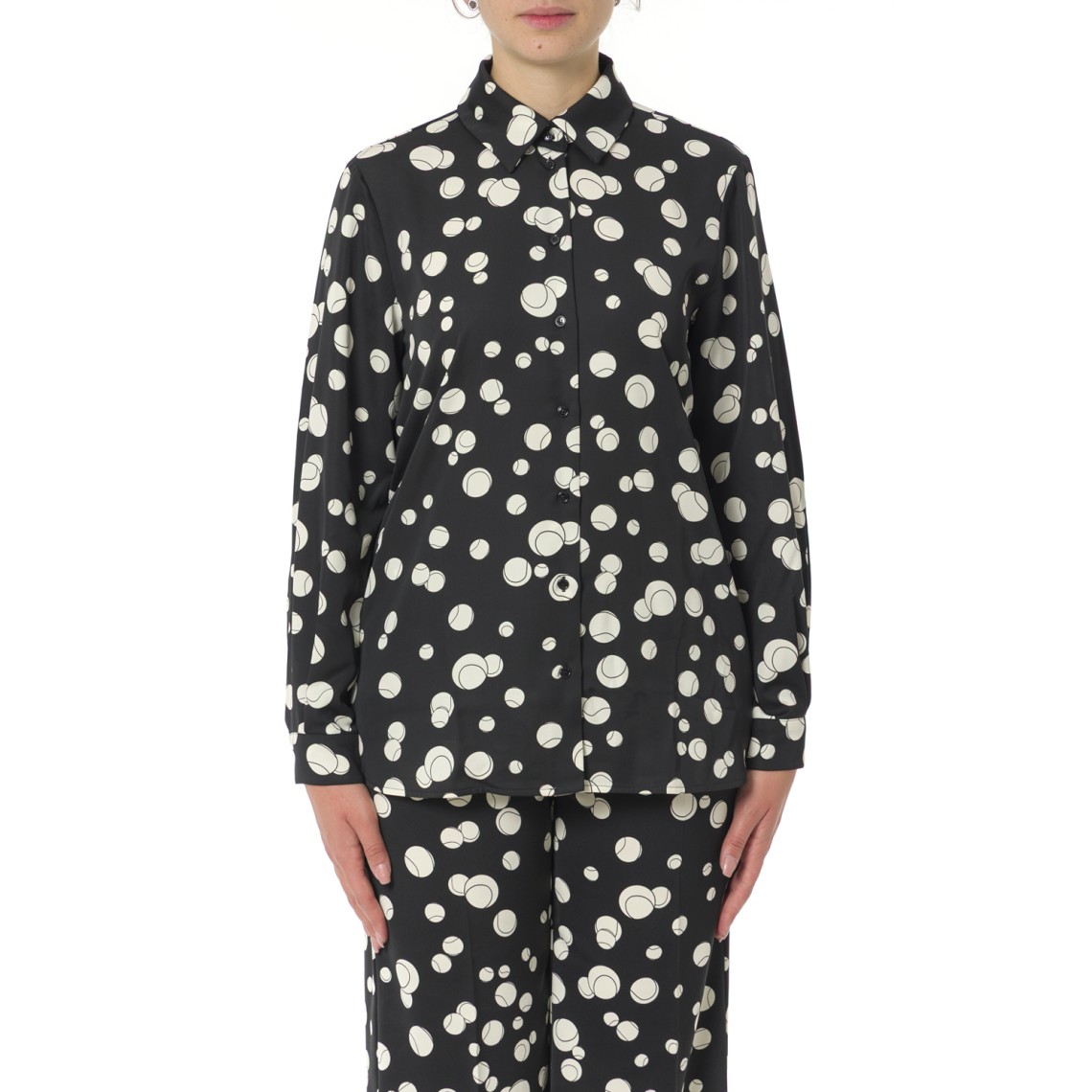 Camicia in satin stampato Marella Art.365