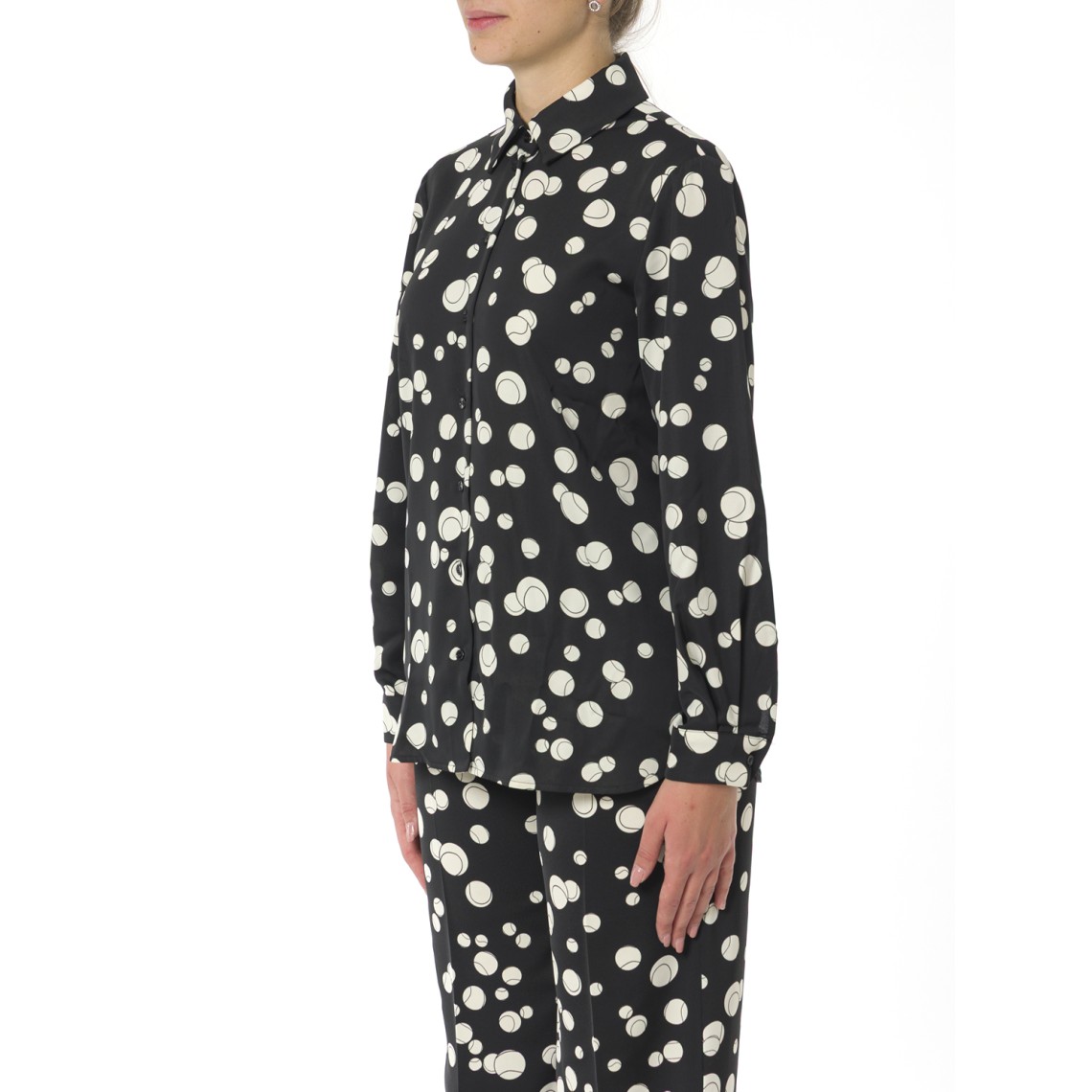 Camicia in satin stampato Marella Art.365