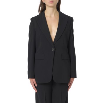 Giacca monopetto in envers satin Marella Art.365