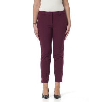 Pantaloni in viscosa stretch Marella