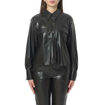 Camicia in jersey spalmato Marella