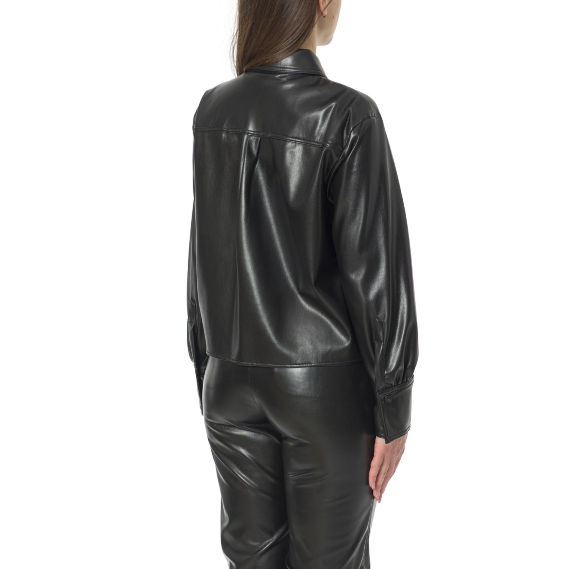 Camicia in jersey spalmato Marella