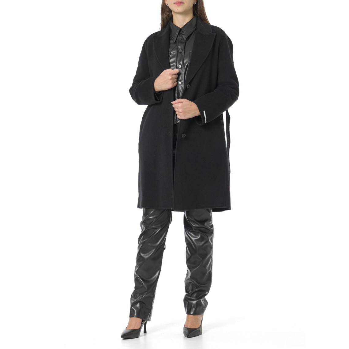 Cappotto in misto lana Marella