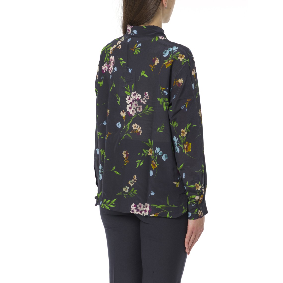 Camicia in seta stampata Marella