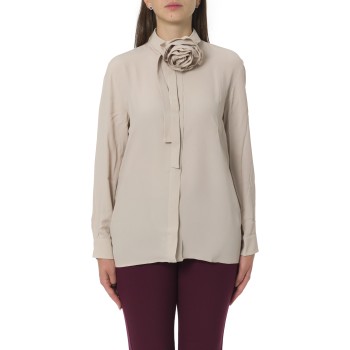 Camicia in misto seta Marella