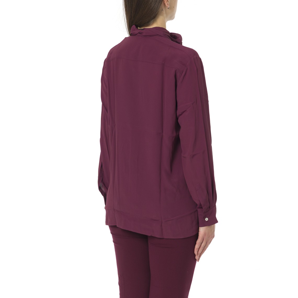 Camicia in misto seta Marella