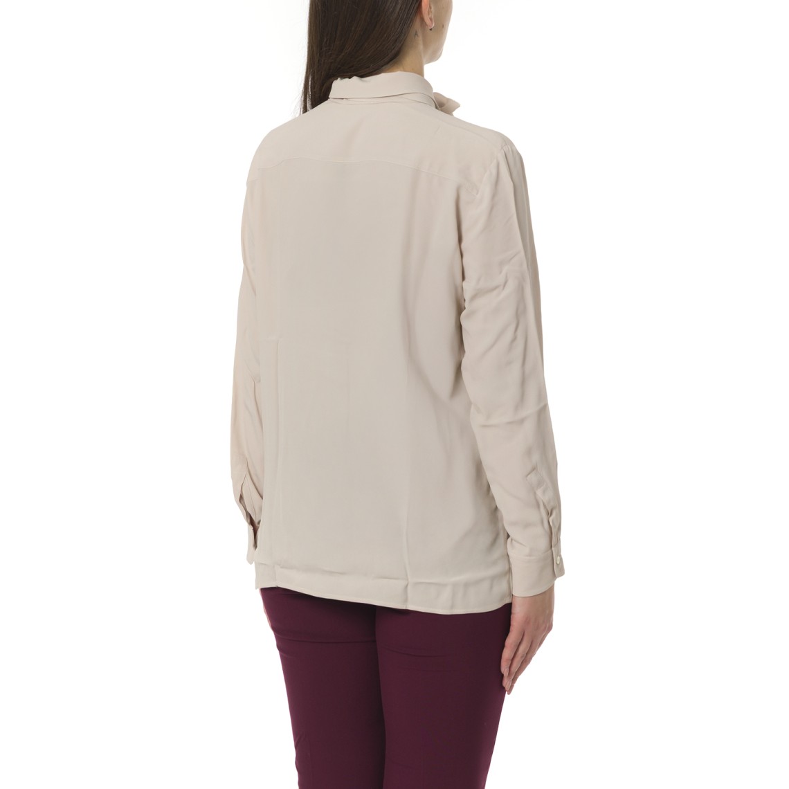 Camicia in misto seta Marella