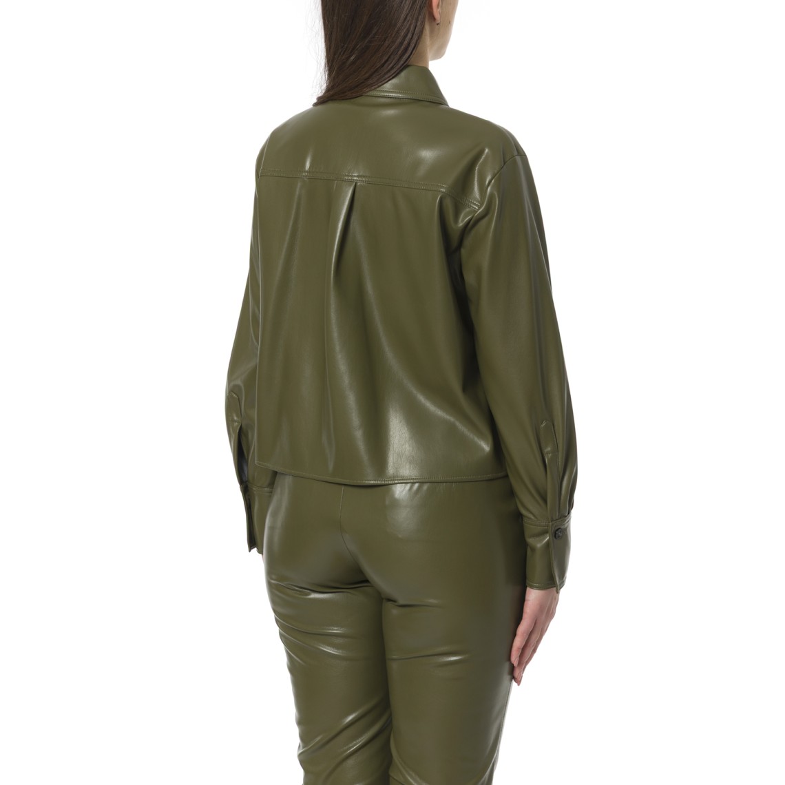 Camicia in jersey spalmato Marella