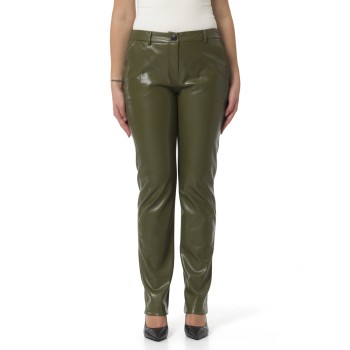 Pantaloni in jersey spalmato Marella