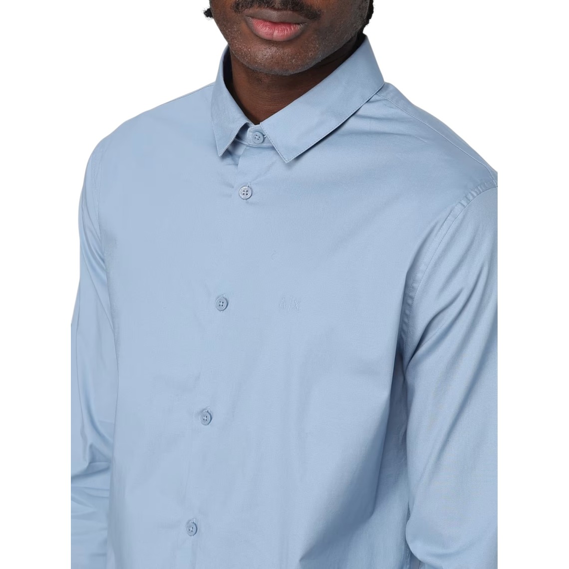 Camicia classica Armani Exchange in popeline