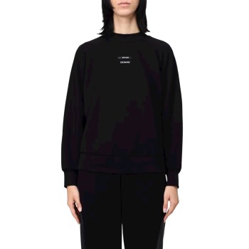 Felpa basic Armani Exchange in misto cotone