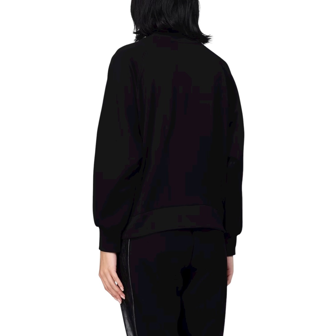 Felpa basic Armani Exchange in misto cotone