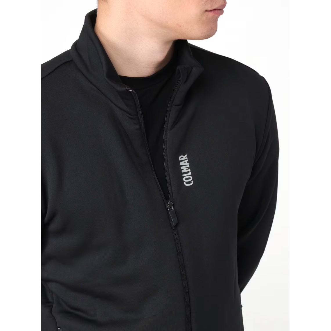 Felpa Colmar in tessuto Thermotec con zip