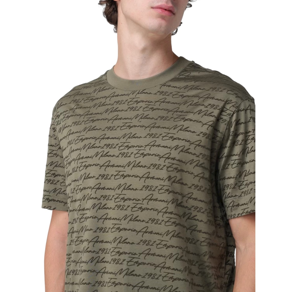 T-shirt Emporio Armani in cotone con logo