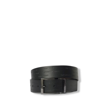 Cintura Emporio Armani reversibile in pelle