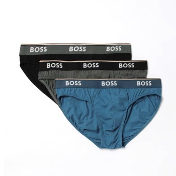 Set 3 slip in cotone stretch Boss
