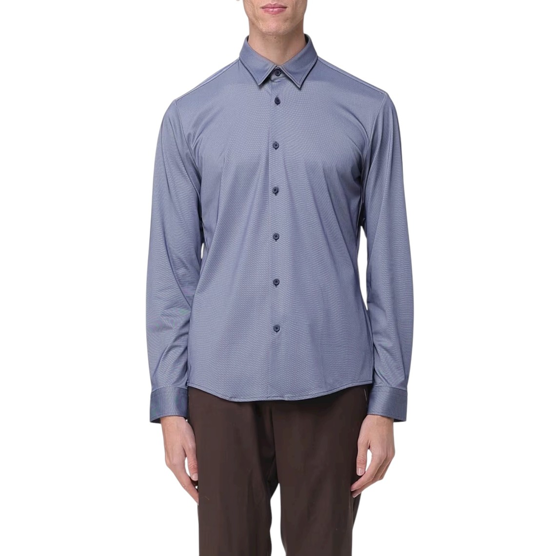 Camicia classica Boss in cotone