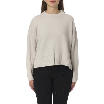 Maglia girocollo in misto cashmere i Blues