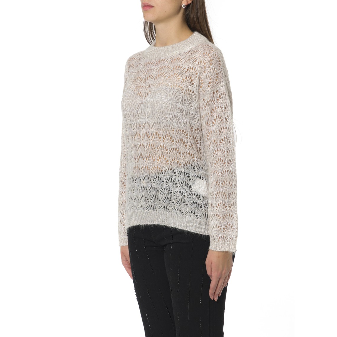 Maglia in misto mohair i Blues