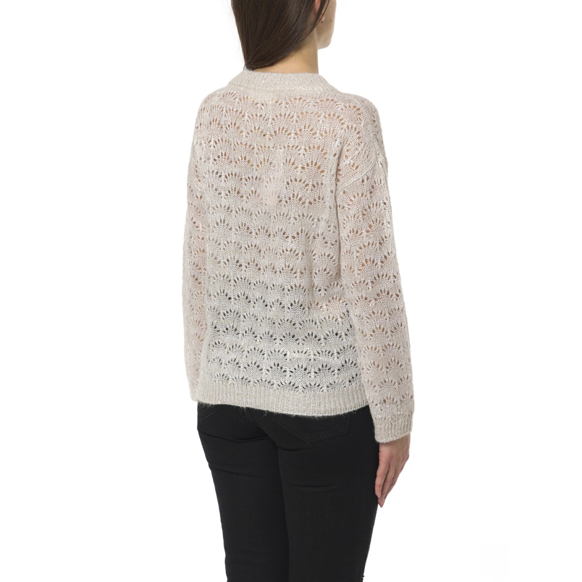 Maglia in misto mohair i Blues