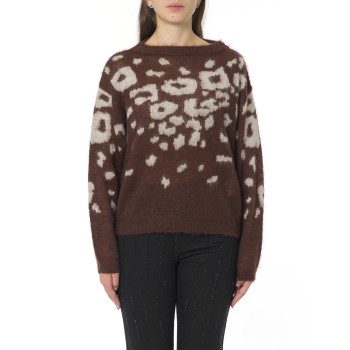 Maglia in misto mohair i Blues