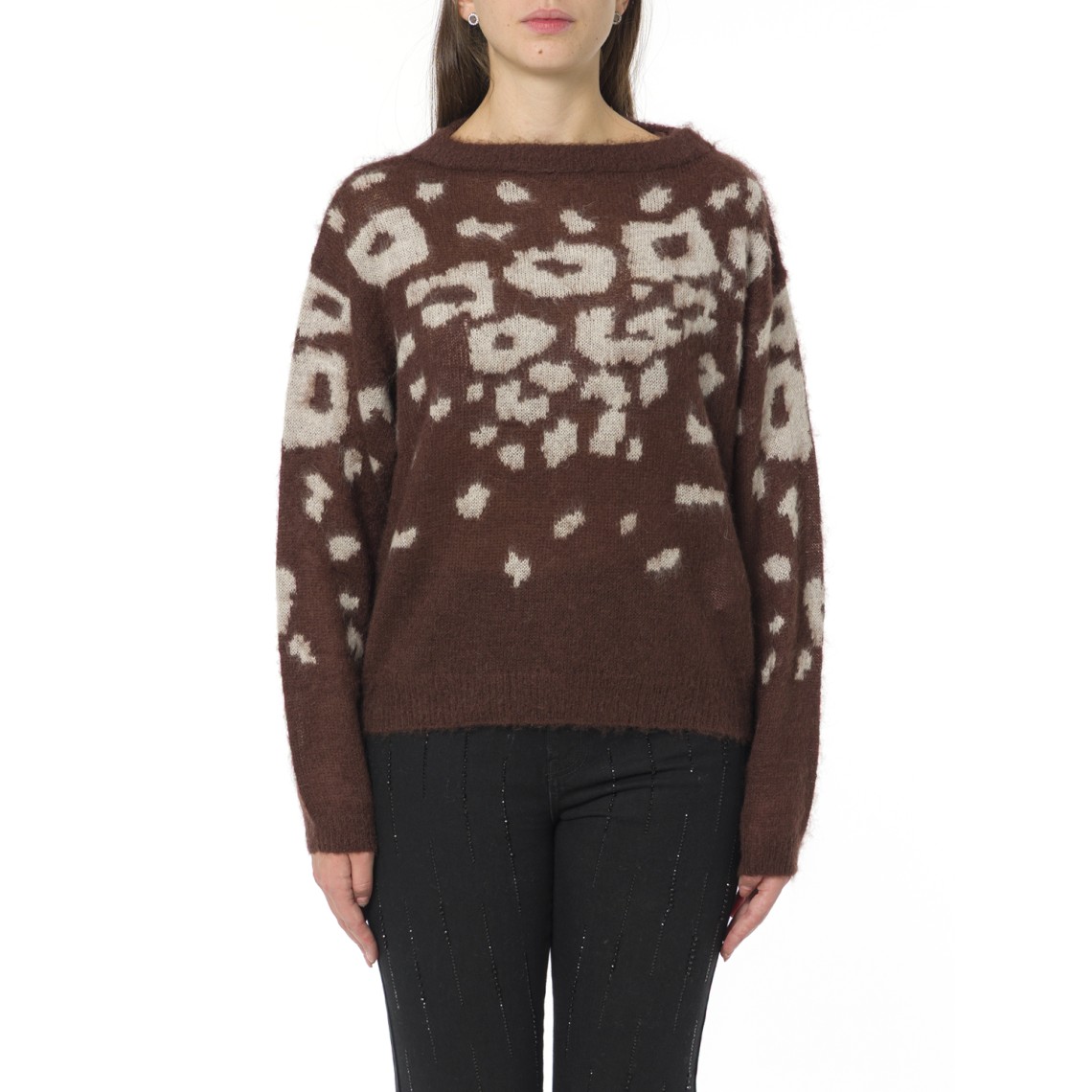 Maglia in misto mohair i Blues