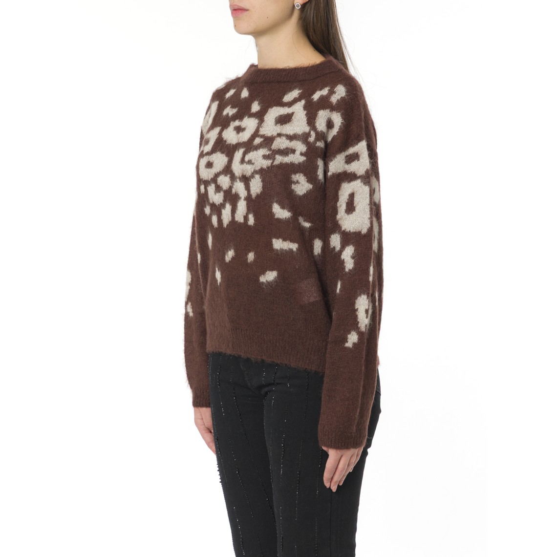 Maglia in misto mohair i Blues