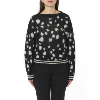 Maglia in misto mohair i Blues