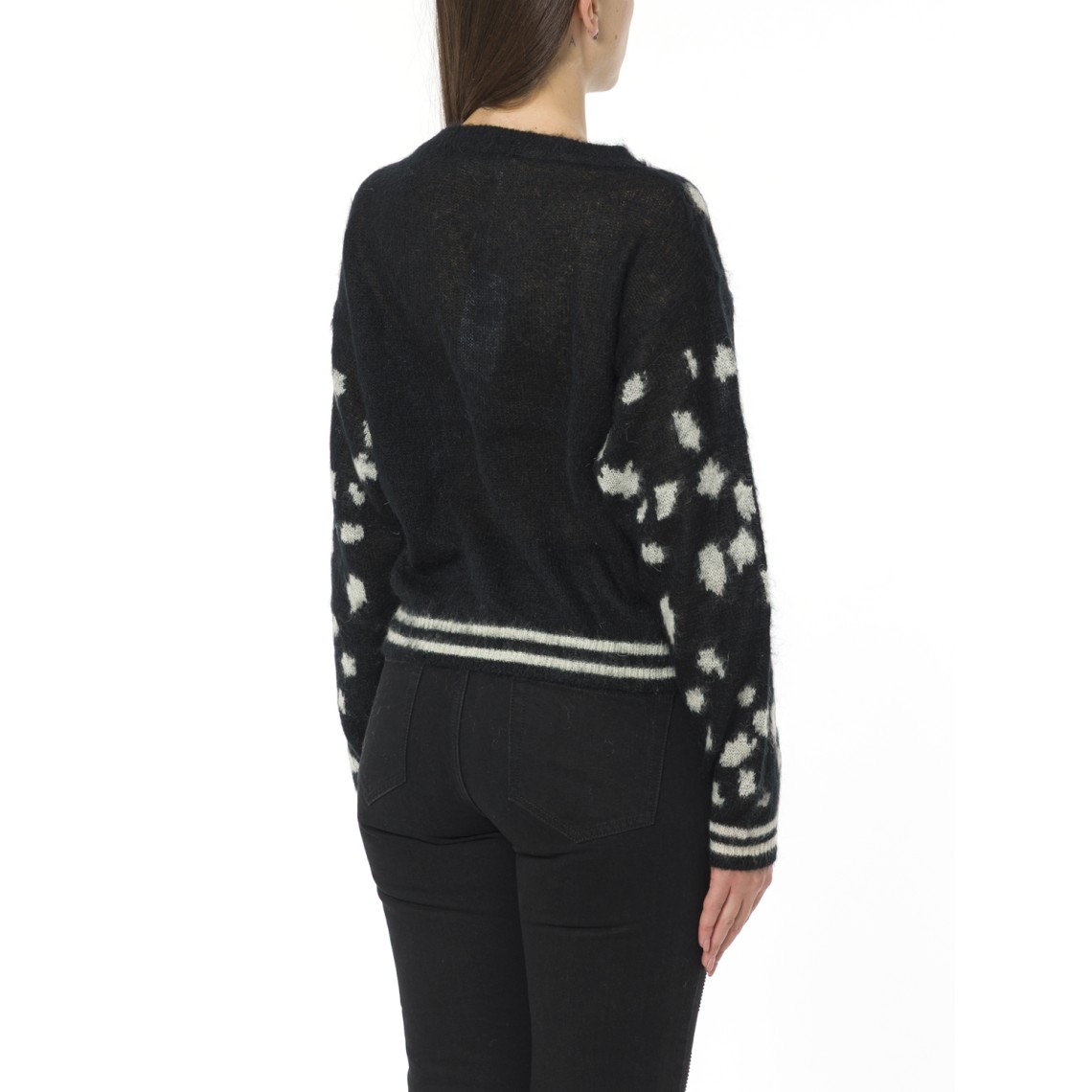 Maglia in misto mohair i Blues