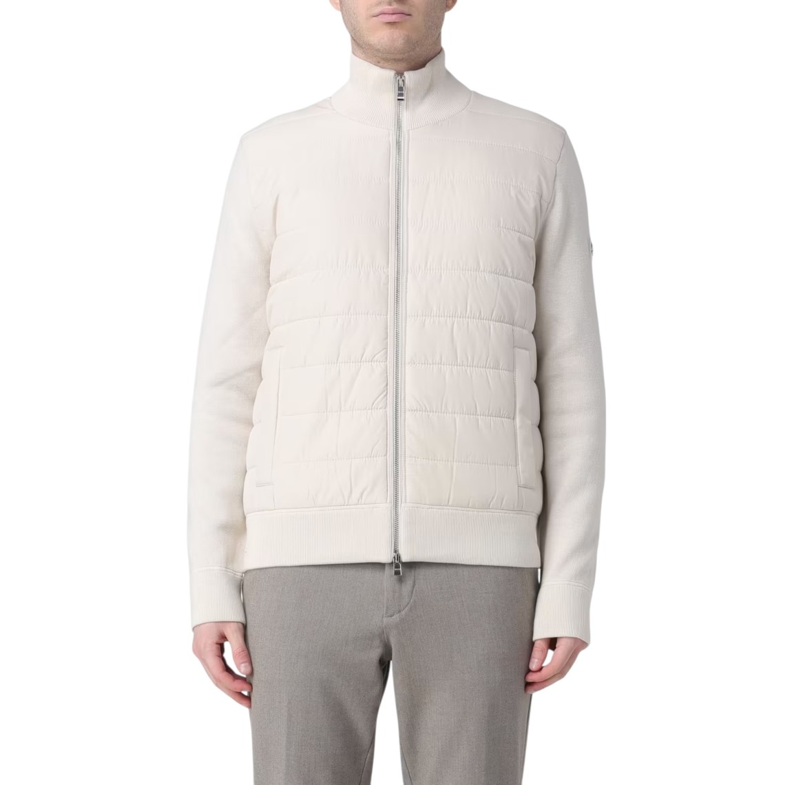 Giubbotto Boss bimateriale