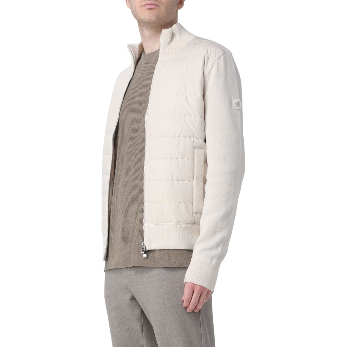 Giubbotto Boss bimateriale