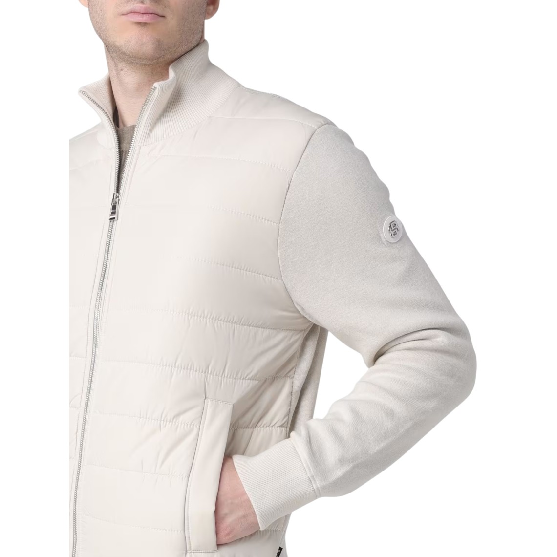 Giubbotto Boss bimateriale