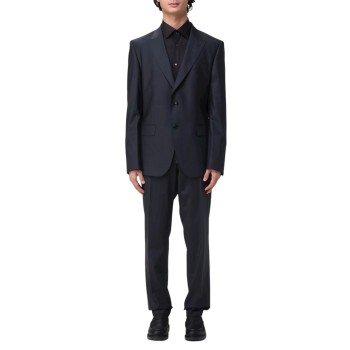 Abito monopetto Boss in lana stretch