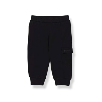 Pantaloni Boss in piqué elasticizzato