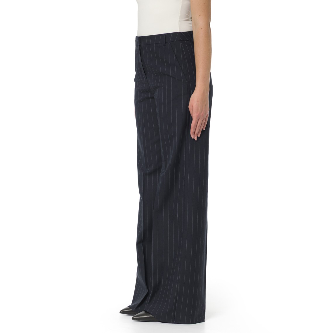Pantaloni wide leg i Blues