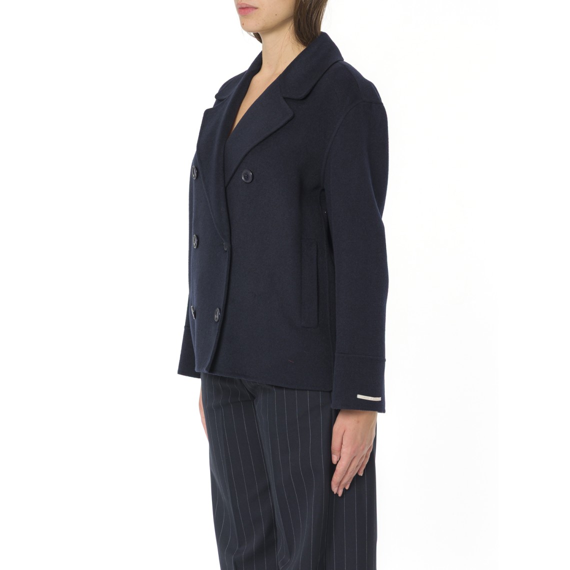 Giacca doppiopetto in misto lana i Blues