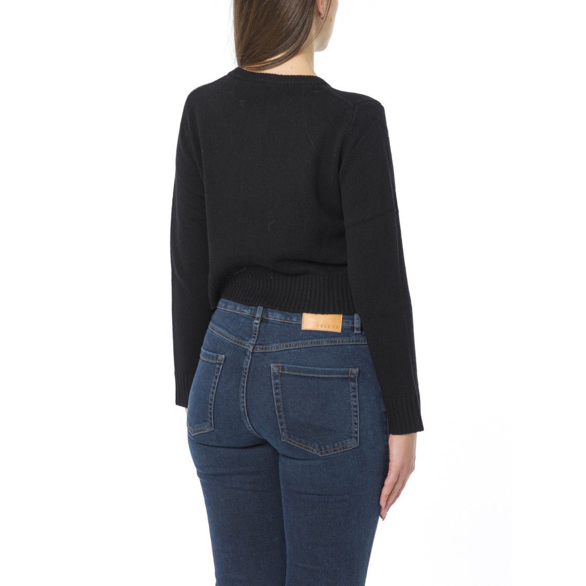 Cardigan in misto cashmere i Blues