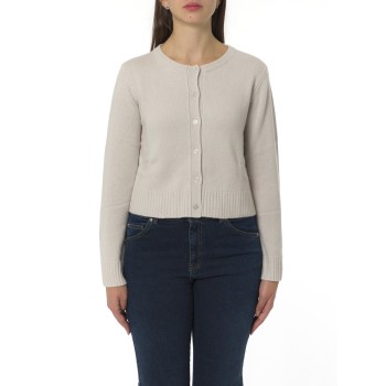 Cardigan in misto cashmere i Blues