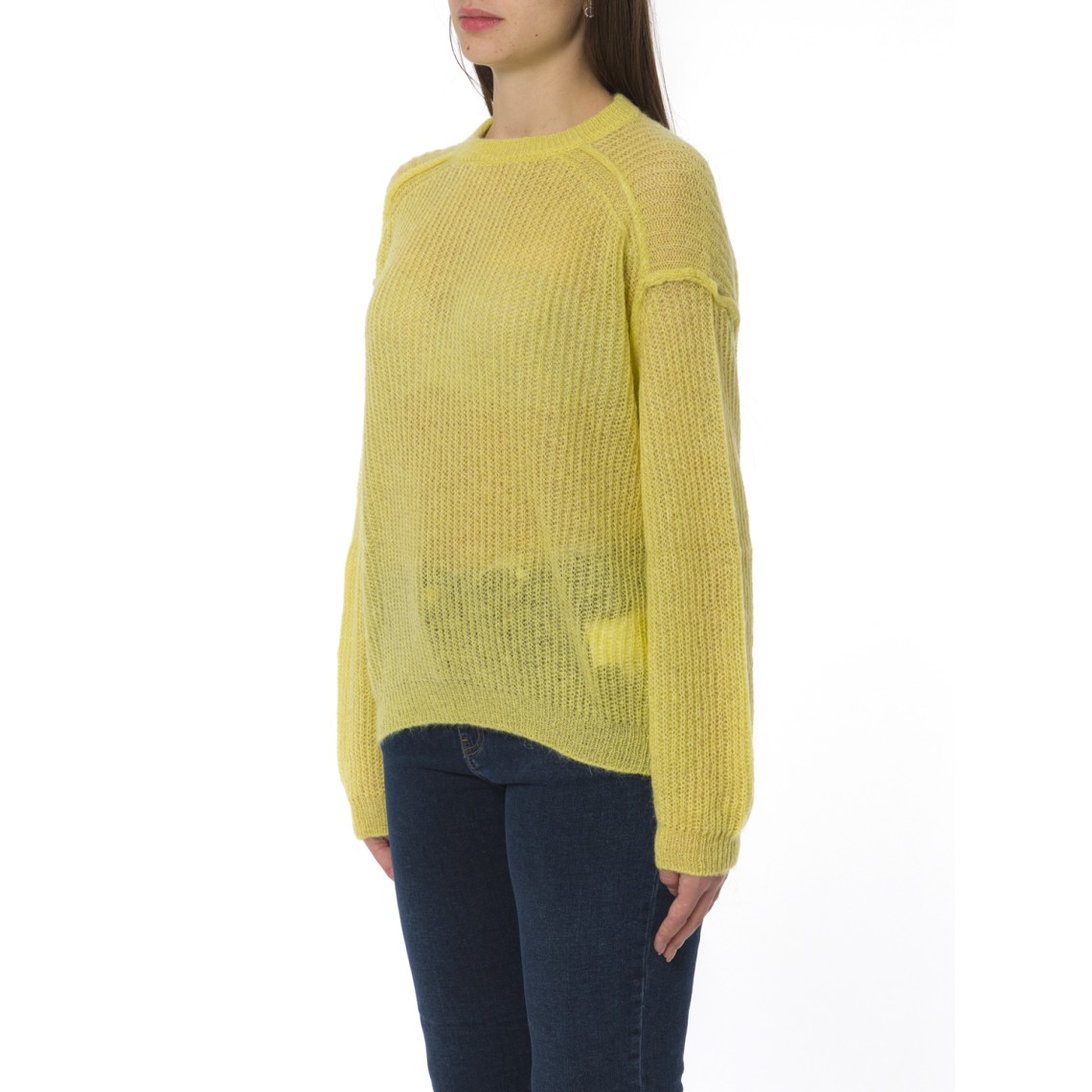 Maglia in misto mohair i Blues