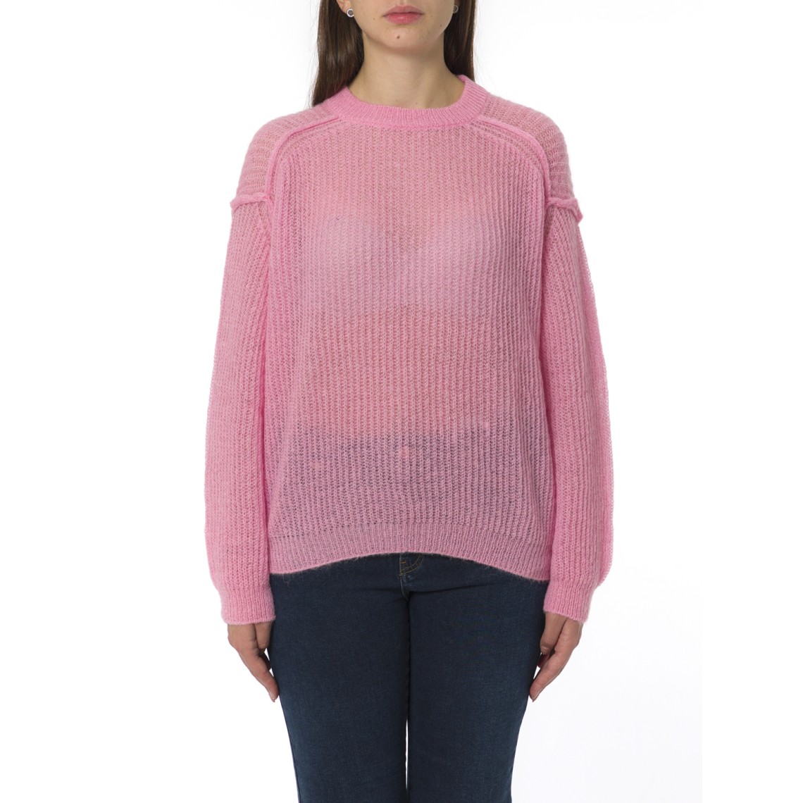 Maglia in misto mohair i Blues