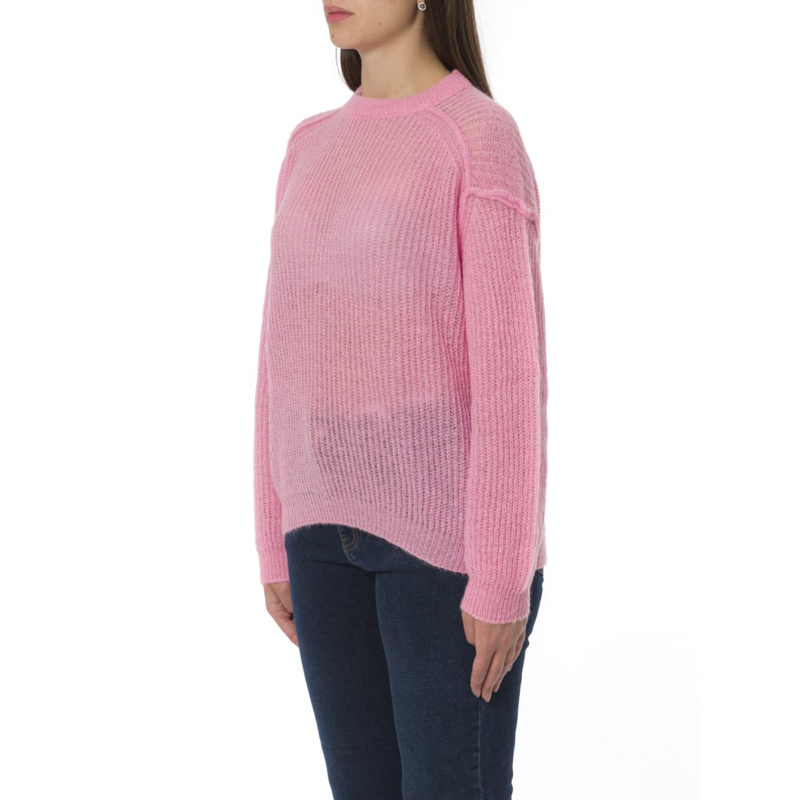 Maglia in misto mohair i Blues