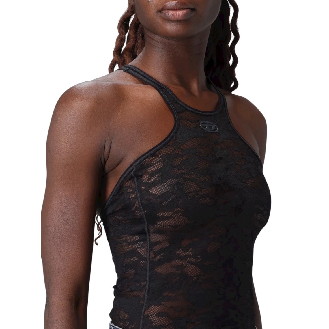 Body in pizzo camouflage Oval D Diesel