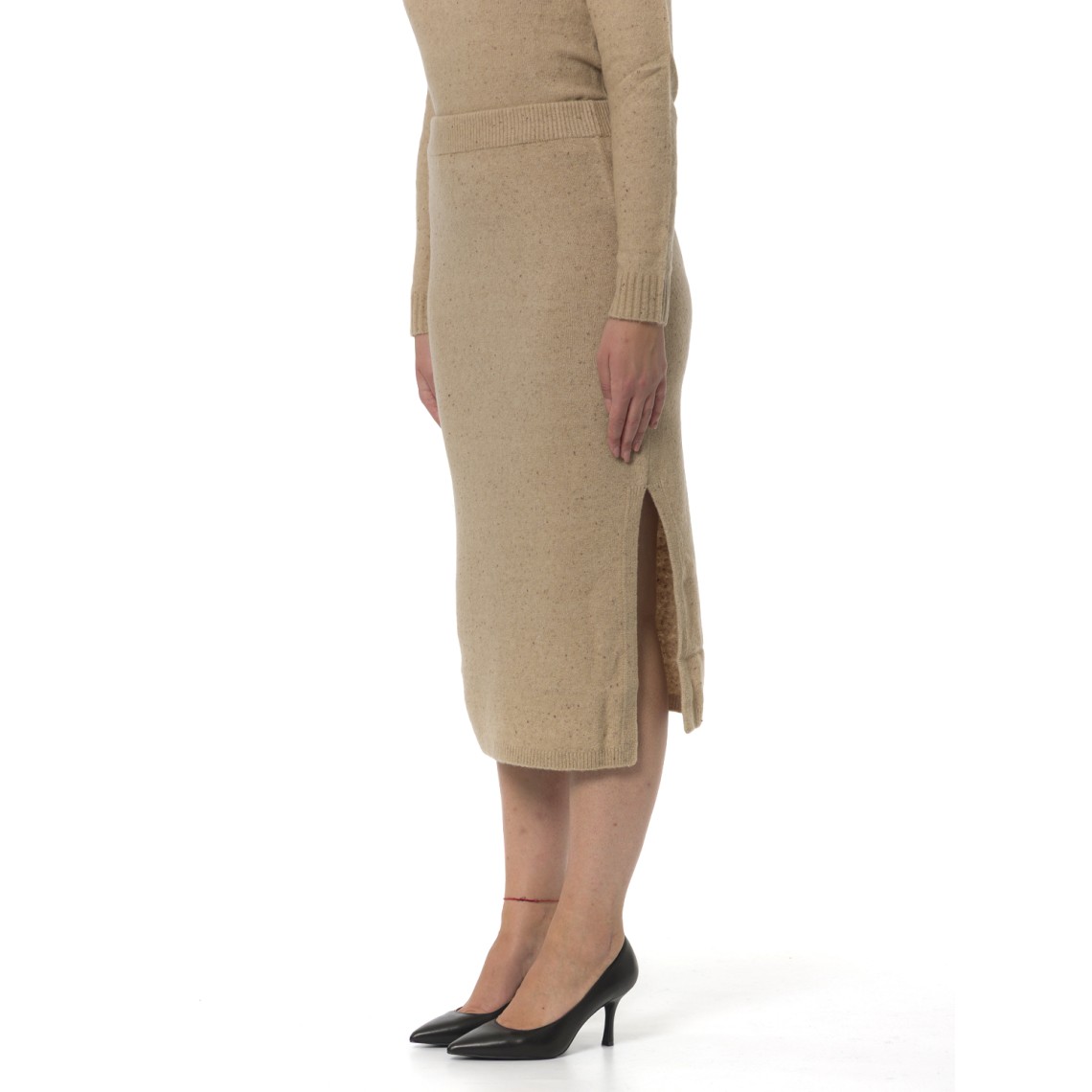 Gonna aderente in maglia i Blues