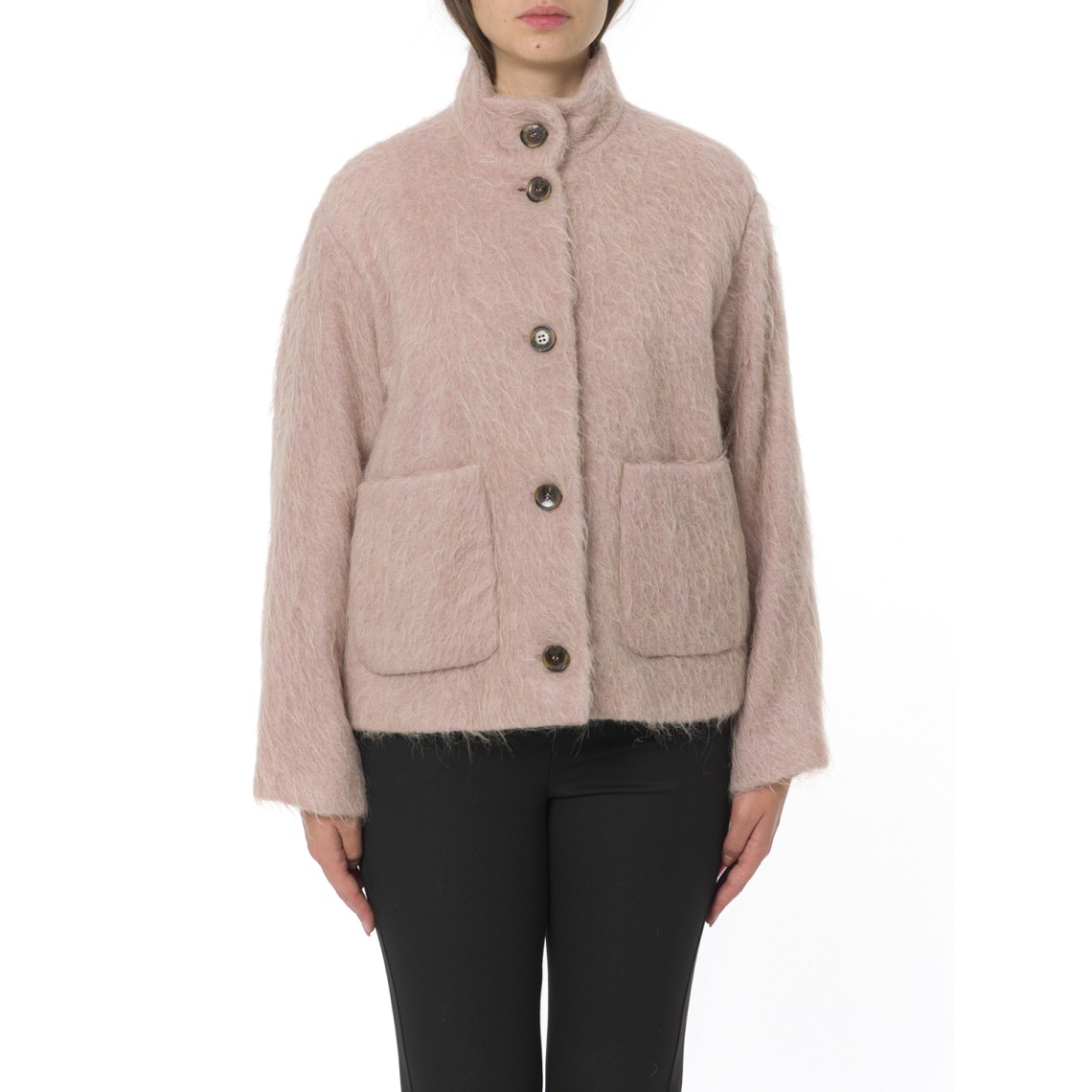 Giaccone in misto lana e alpaca i Blues