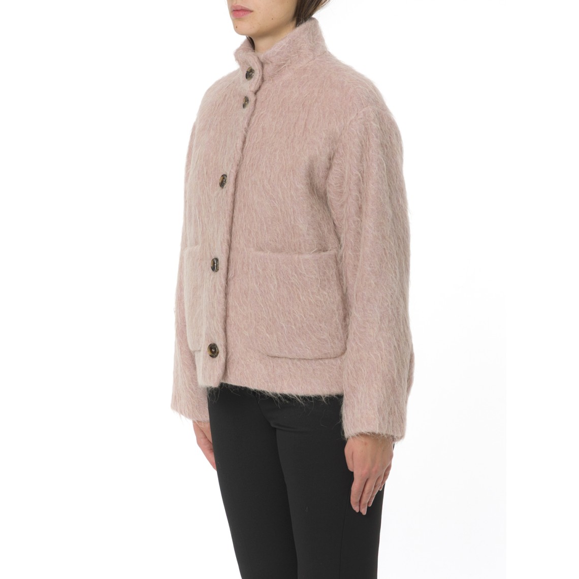 Giaccone in misto lana e alpaca i Blues