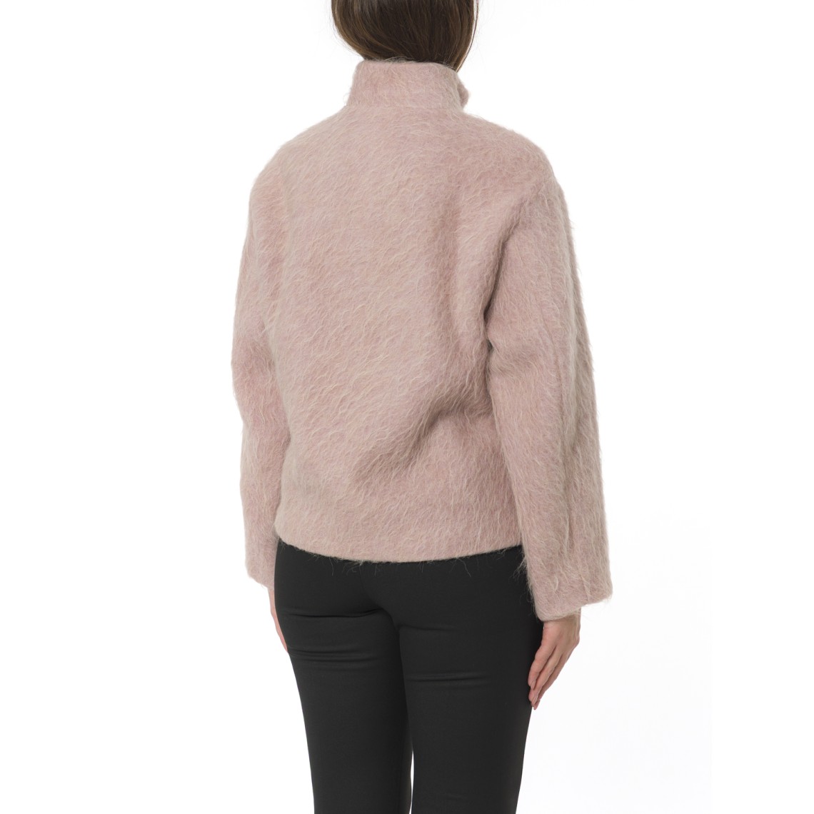 Giaccone in misto lana e alpaca i Blues