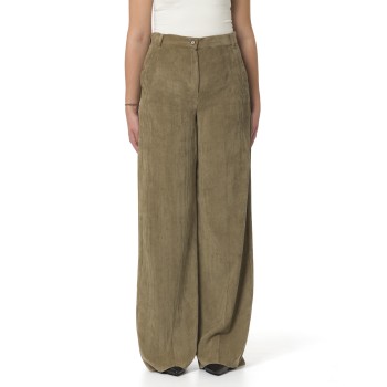 Pantaloni wide leg in velluto a coste i Blues